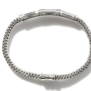 John hardy bamboo sterling silver bracelet